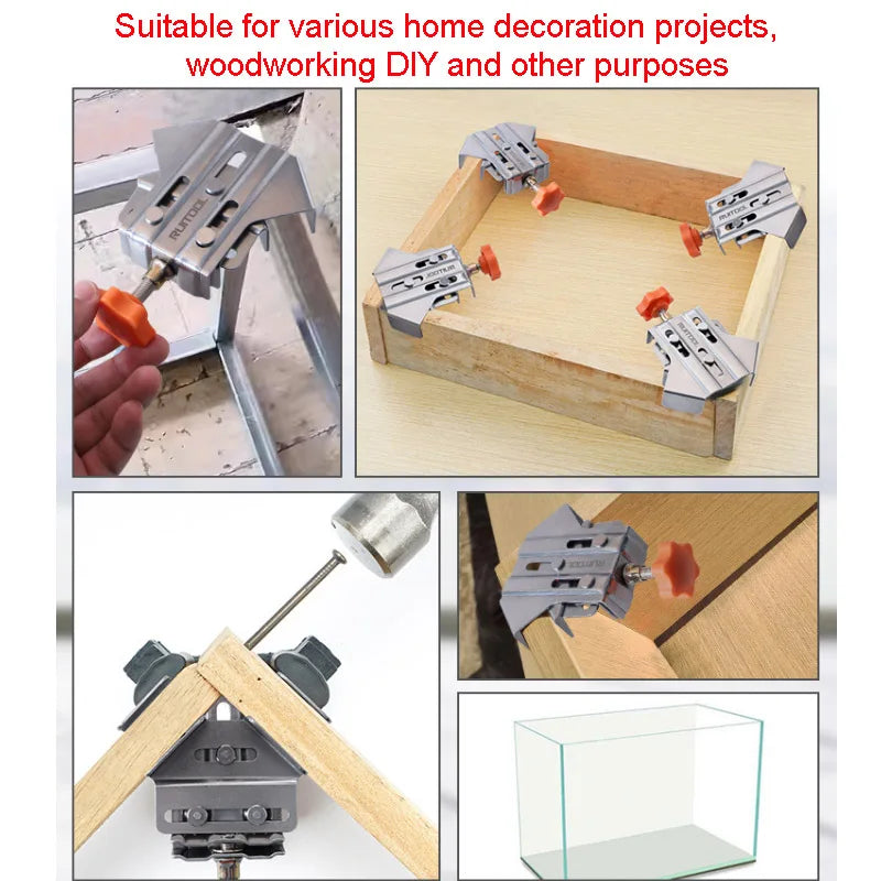 90 Degree  Carpenter Clamping Tool for Cabinets