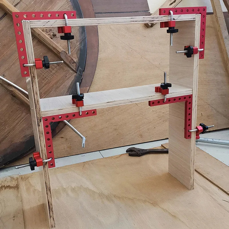 90 Degree Positioning Squares Right Angle Clamps for Woodworking Corner Clamps for Cabinets