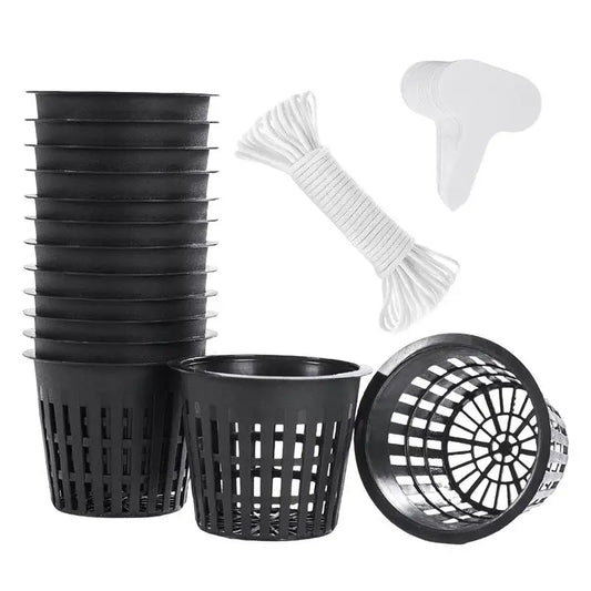 Reusable Hydroponic Net Pot Root Control Basket For Garden Hydroponic And Pond Plants Planting