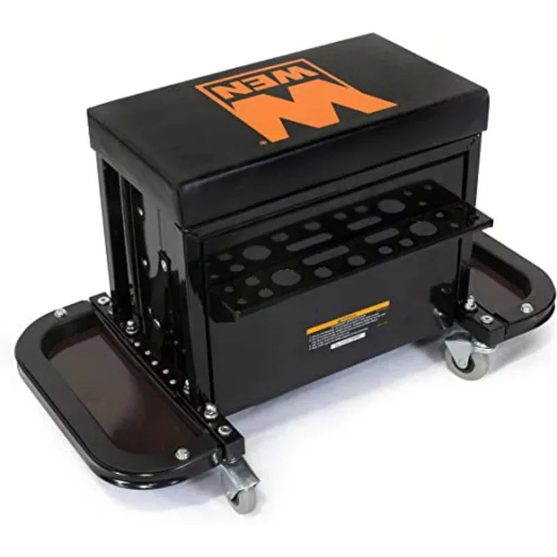 350-Pound Capacity  Rolling Tool Chest Seat