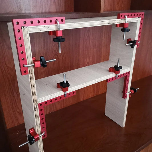 90 Degree Positioning Squares Right Angle Clamps for Woodworking Corner Clamps for Cabinets